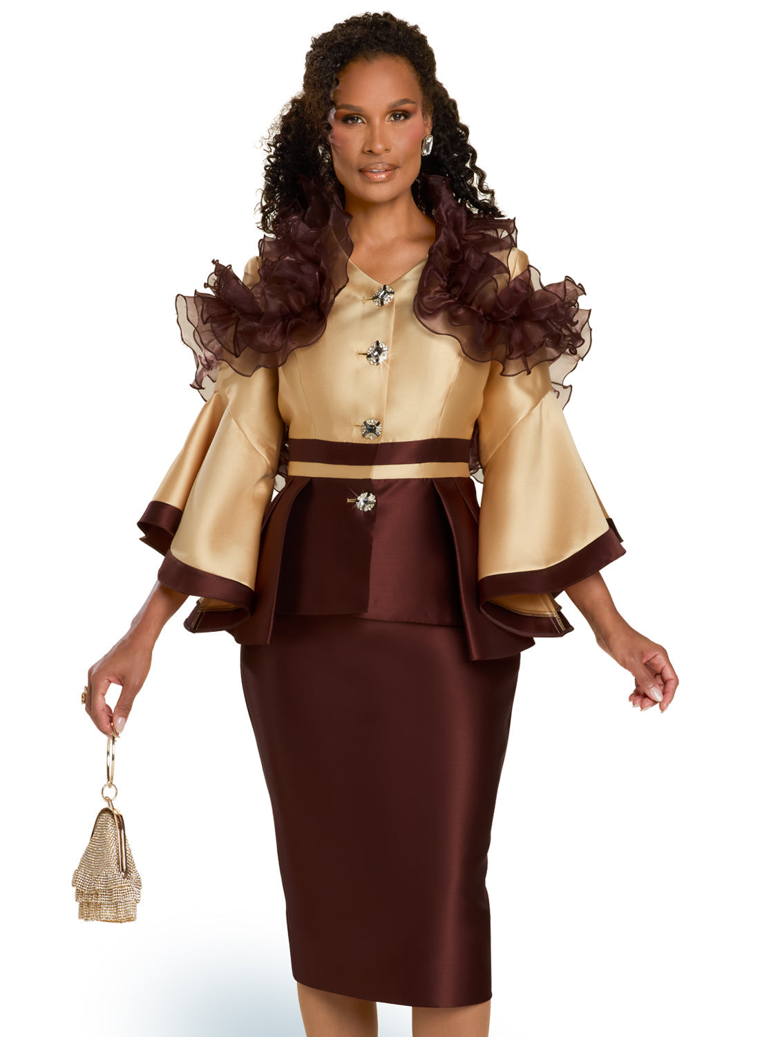 Donna Vinci, Style 12165 - 2pc. Jacket & Skirt Set