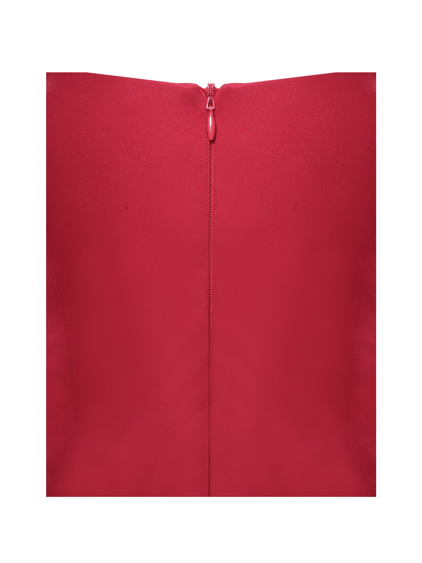 Sacha Red Lace Drop Waist Corset Puffy Mini Dress