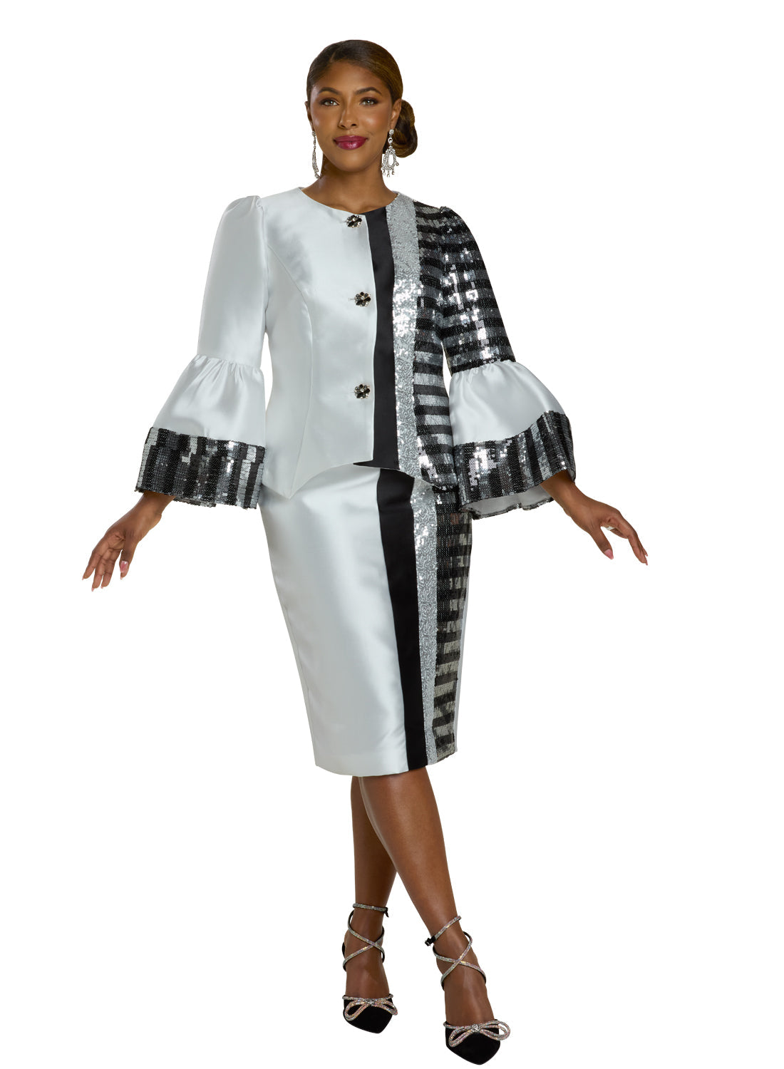 Lisa Rene Style 66351, 2pc. Jacket & Skirt Set