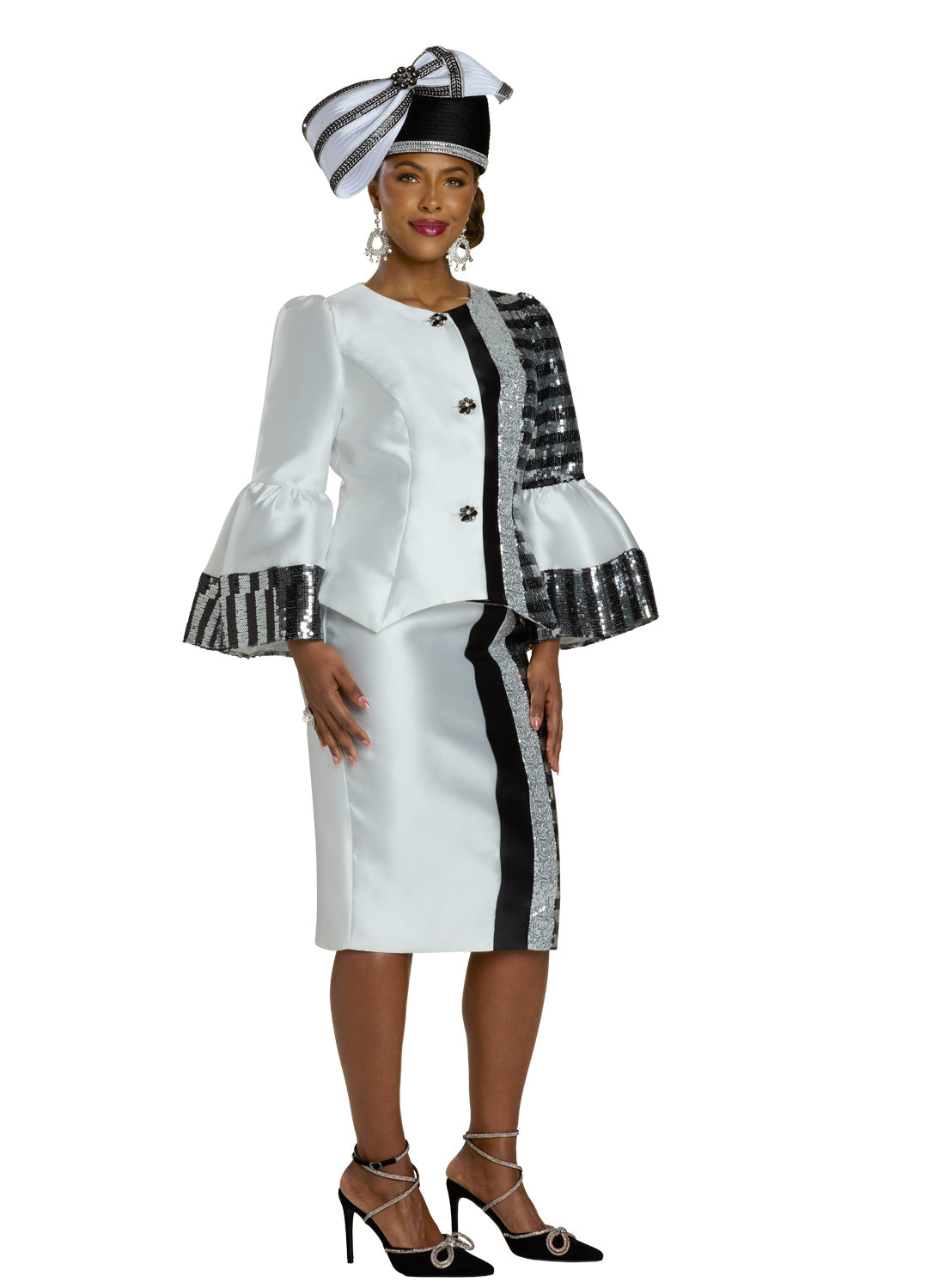 Lisa Rene Style 66351 - 2pc. Jacket & Skirt Set