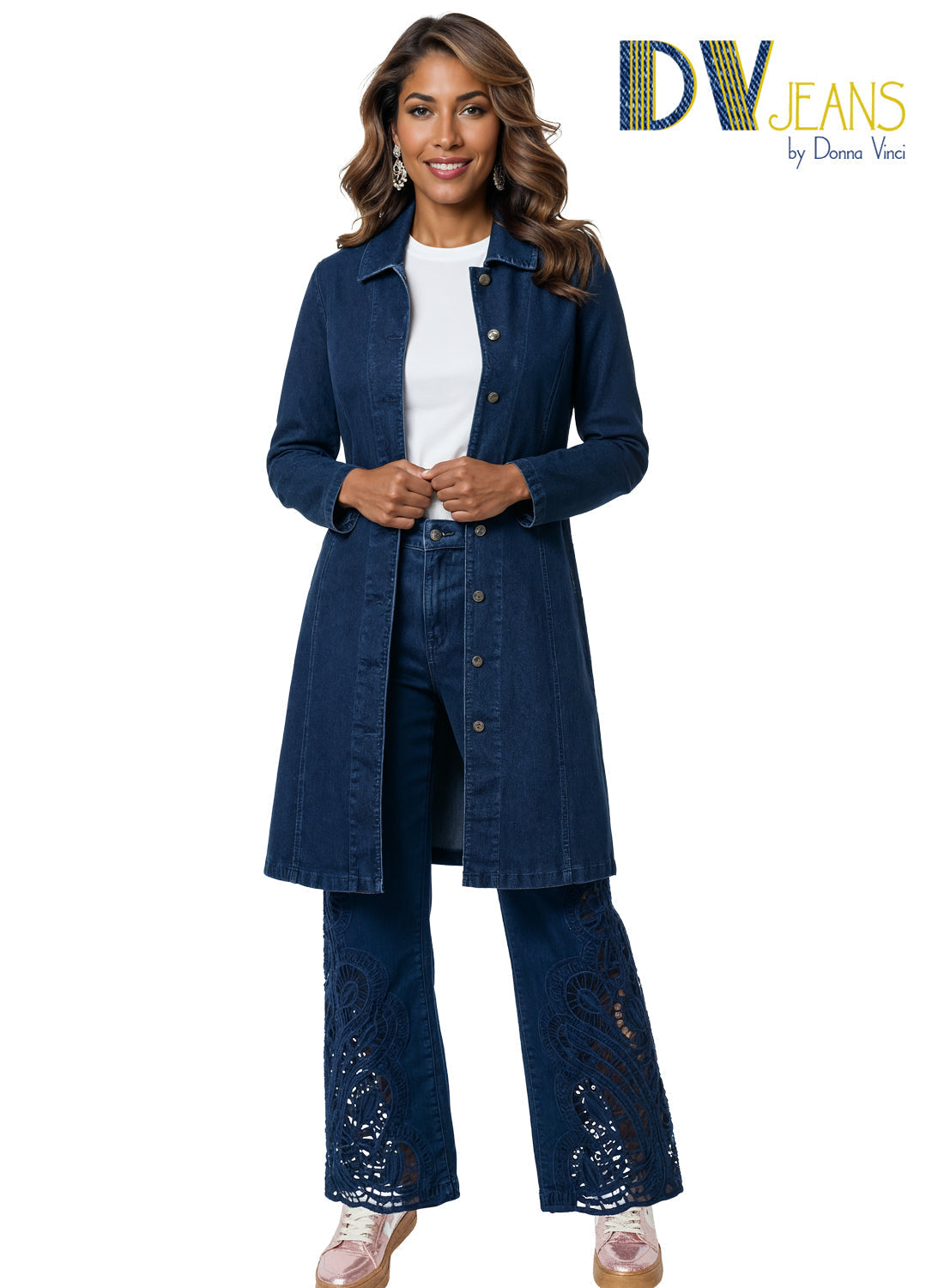 Donna Vinci JEANS, Style 8516 - 2pc. Jacket & Pant Set