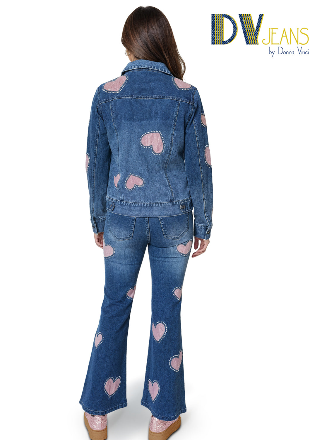 Donna Vinci JEANS, Style 8520 - 2pc. Jacket & Pant Set
