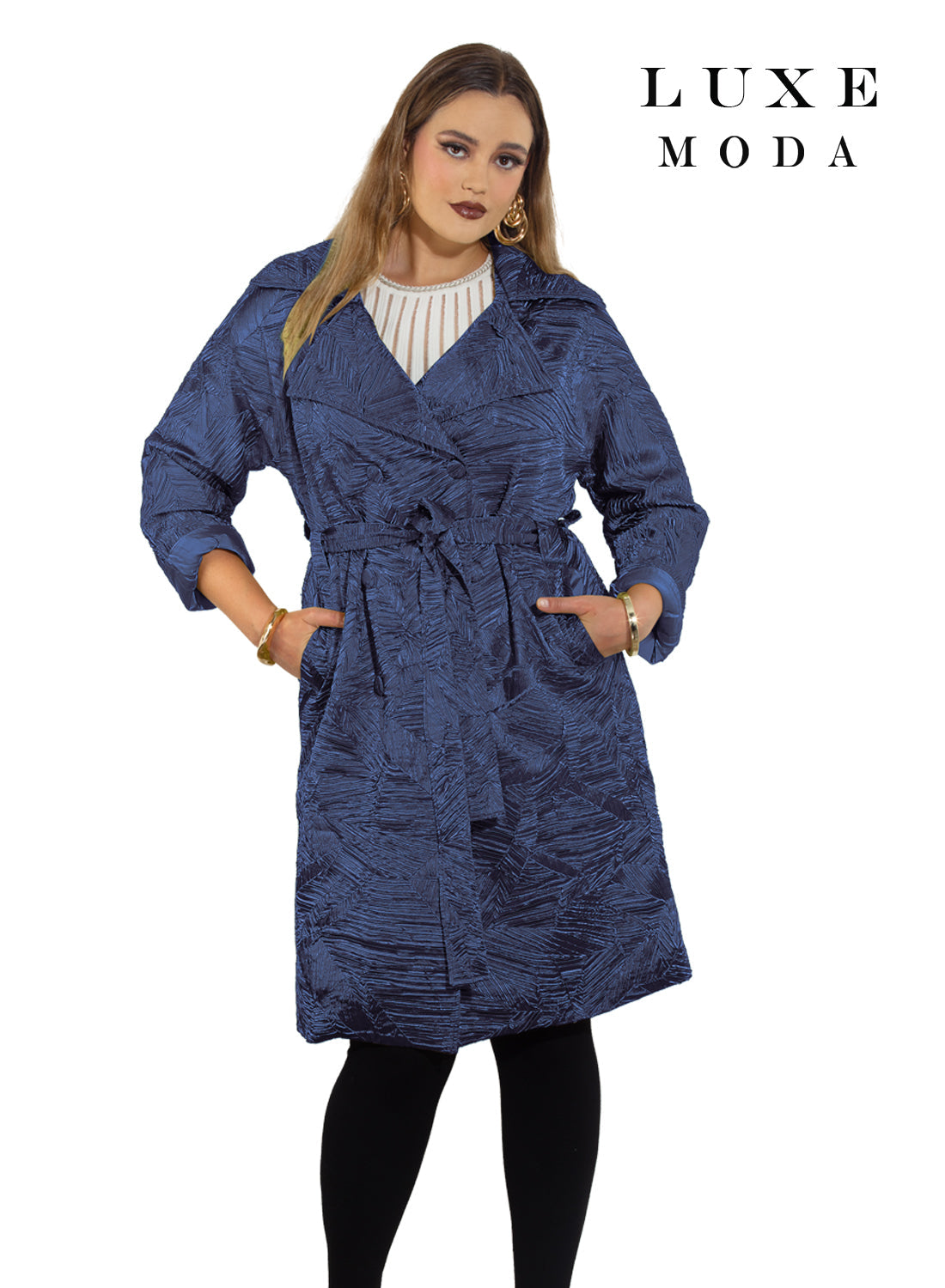 Luxe Moda, - Style LM-464 - Coat