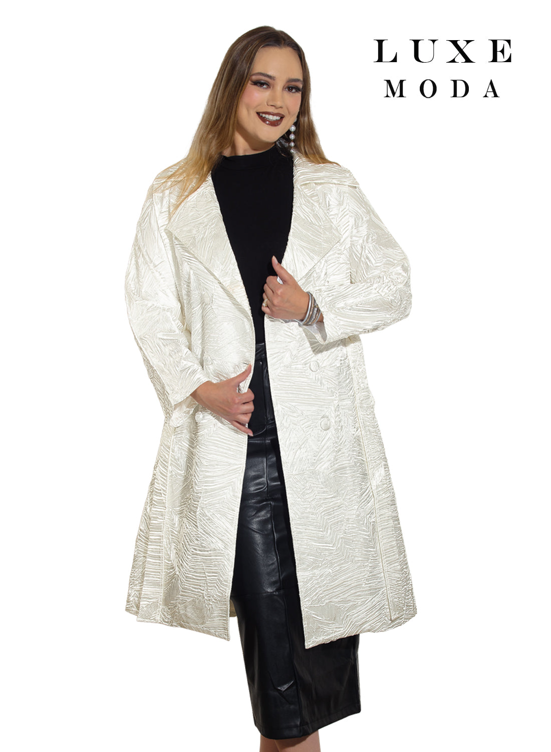 Luxe Moda, - Style LM-464 - Coat