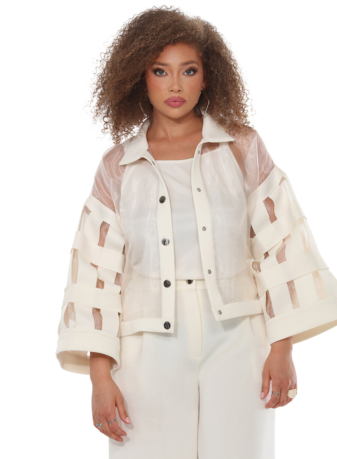 Donna Vinci Style 12198, 3pc. Jacket, Cami & Pant Set