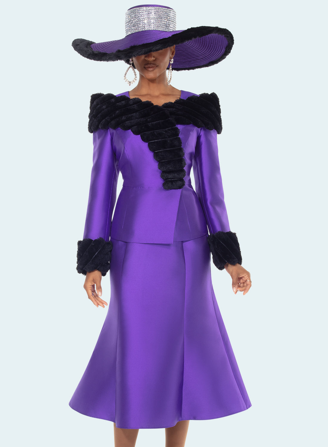 Donna Vinci, Style 12222 - 2pc. Jacket & Skirt Set