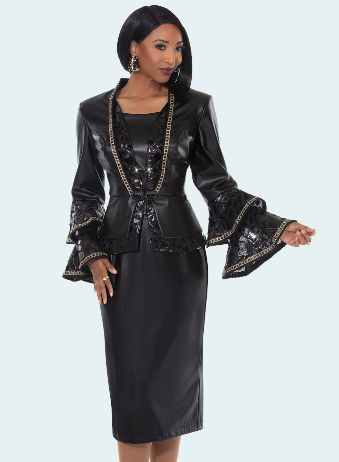 Donna Vinci, Style 12235 - 2pc. Jacket & Skirt Set