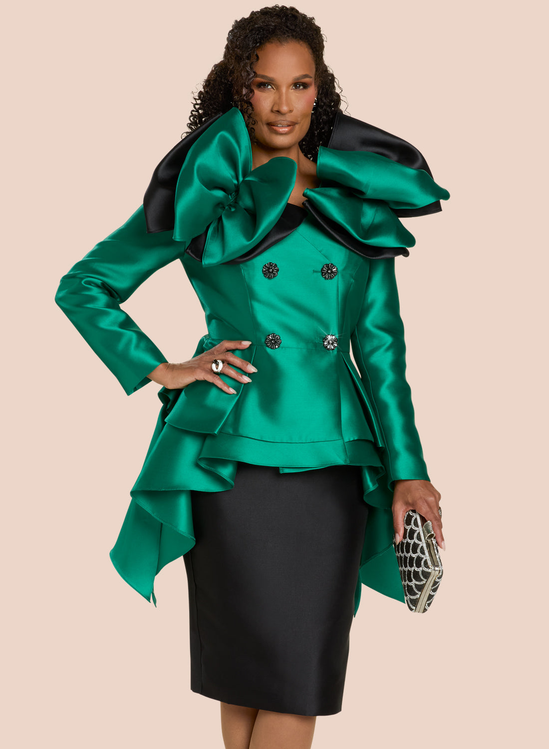 Donna Vinci, Style 12241 - 2pc. Jacket & Skirt Set