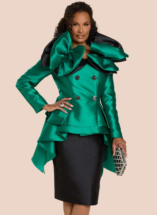 Donna Vinci, Style 12241 - 2pc. Jacket & Skirt Set