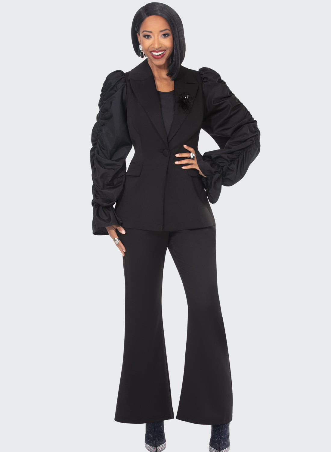 Donna Vinci, Style 12242 - 3pc. Jacket, Top & Pant Set
