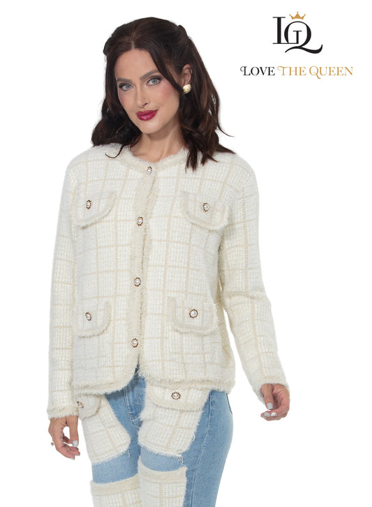 Jacket - Love The Queen. Style 17630-J