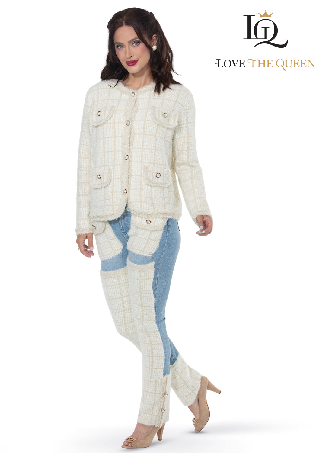 Jacket - Love The Queen. Style 17630-J