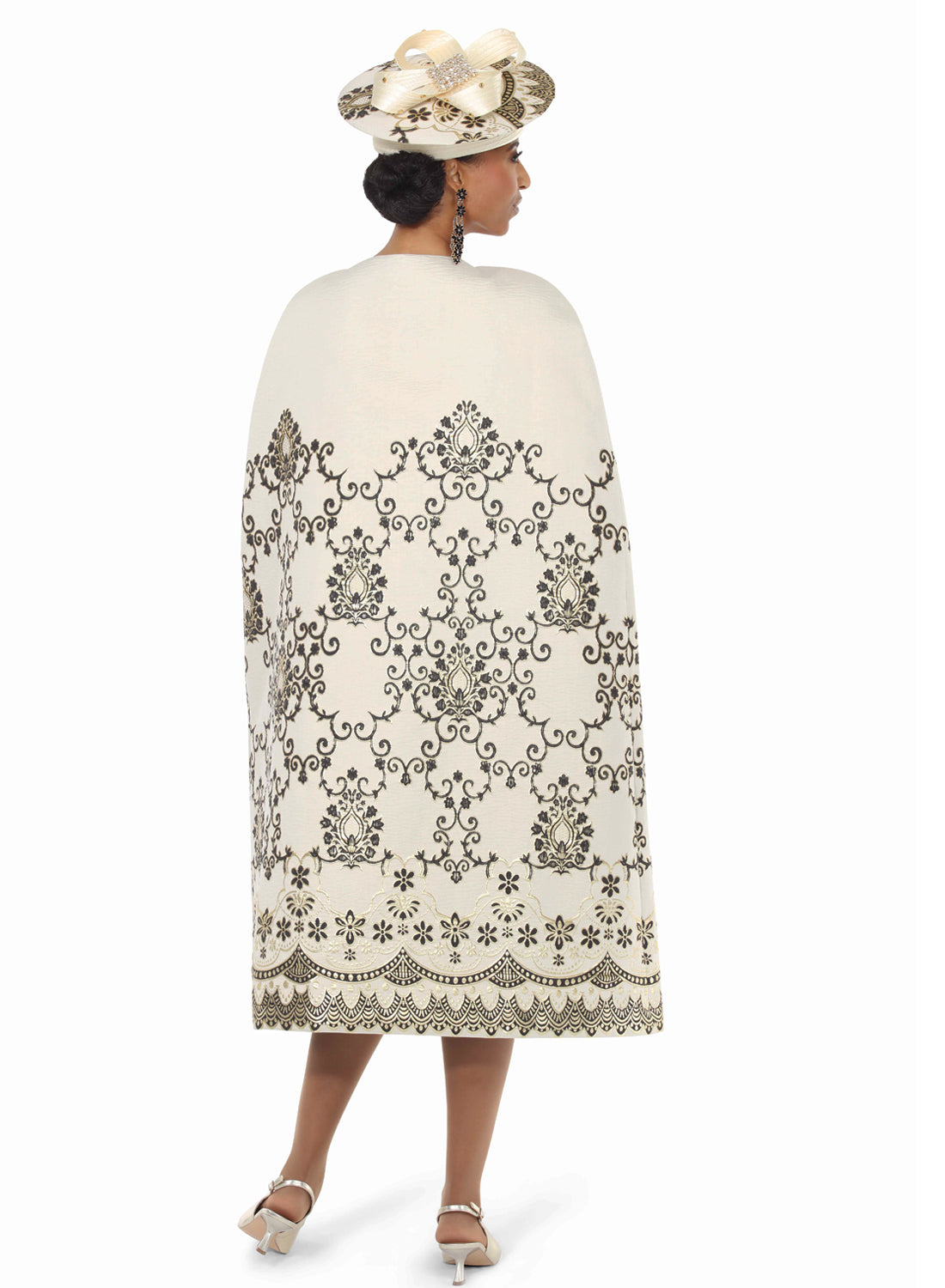 Lisa Rene Style 240729 - 2pc. Cape & Dress set