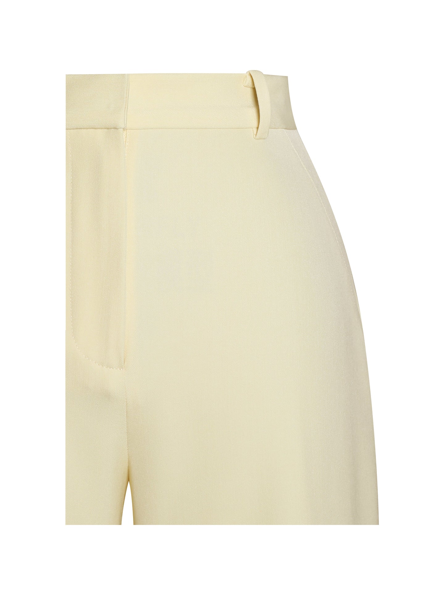 Quinnie Butter Yellow Slim Suit Pants