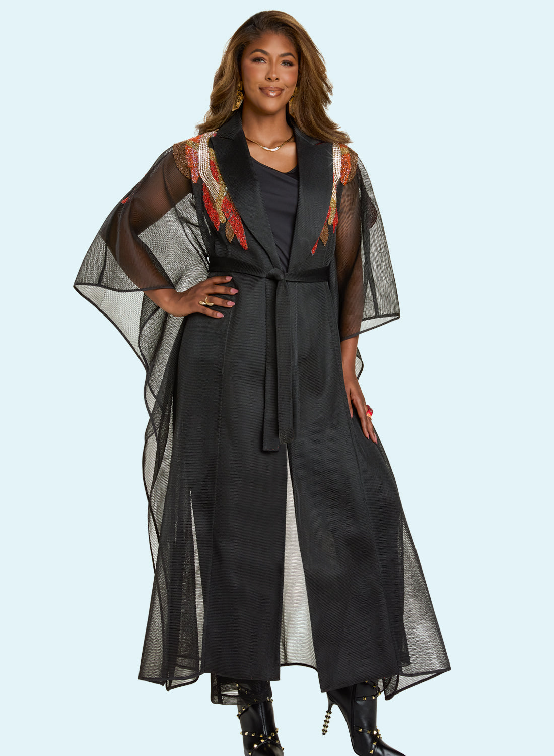 Donna Vinci Couture, Style 5870 - 3pc. Jacket, Cami & Pant Set