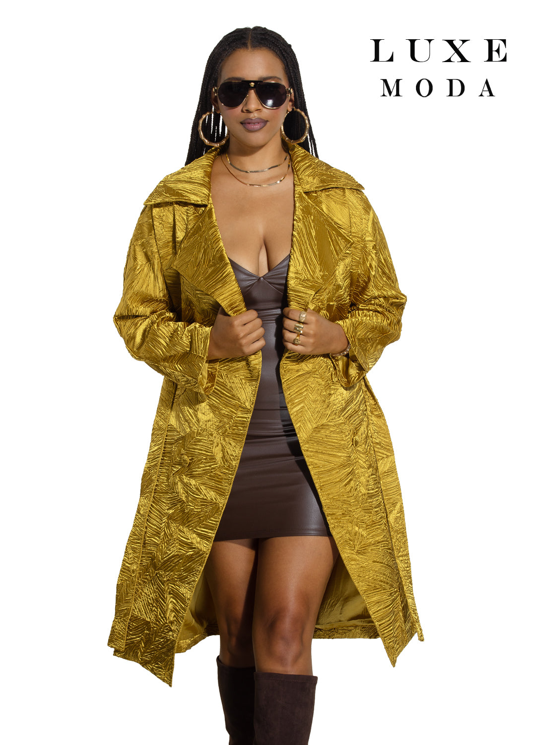 Luxe Moda,  - Style LM-464 - Coat
