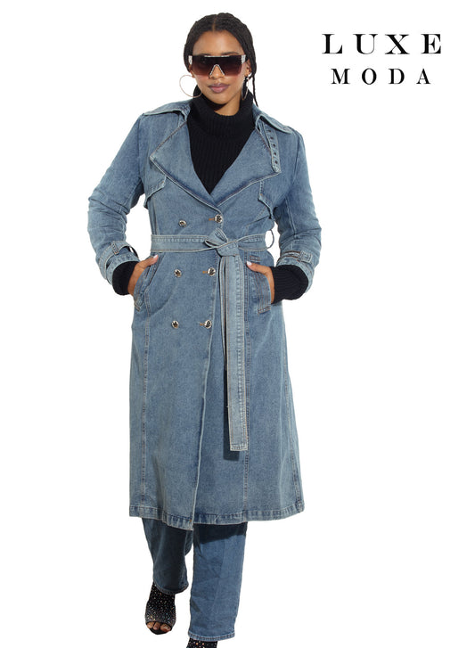 Luxe Moda,  - Style LM-486 - Coat/Duster